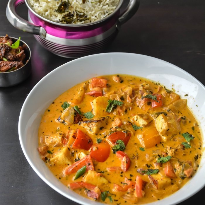 Matar Paneer — a India dish