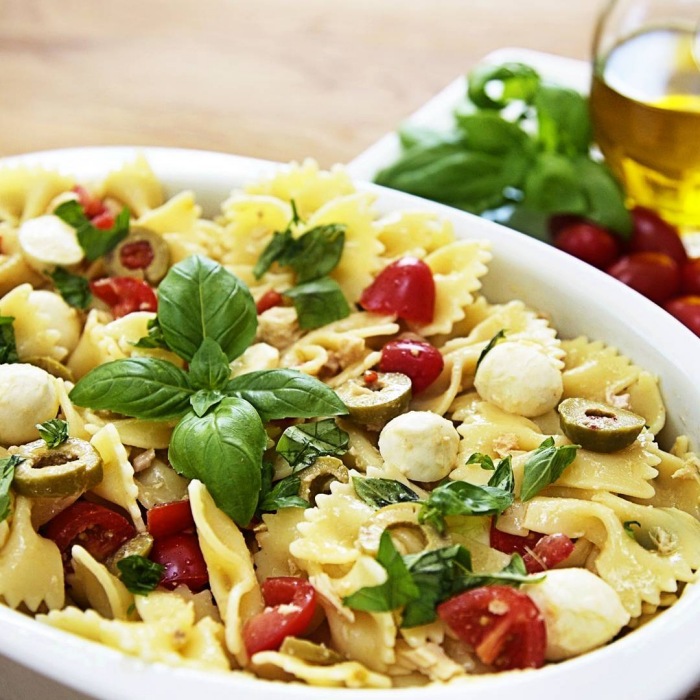 Mediterranean Pasta Salad — a Italy dish