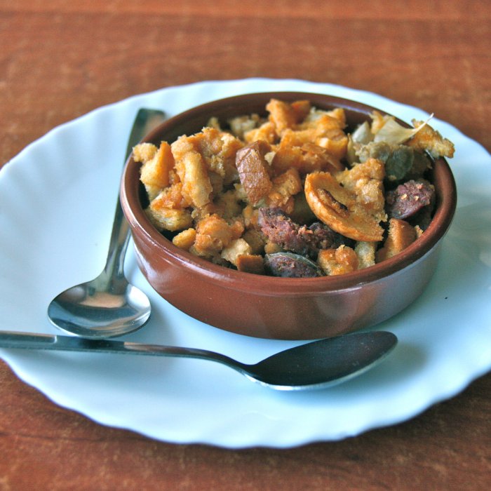Migas — a Spain dish