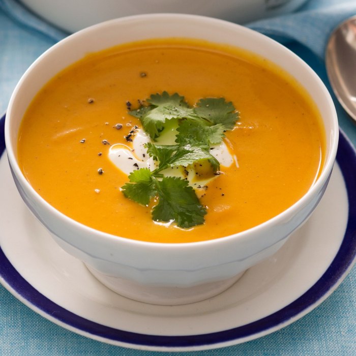 Moroccan Carrot Soup — a Morocco dish