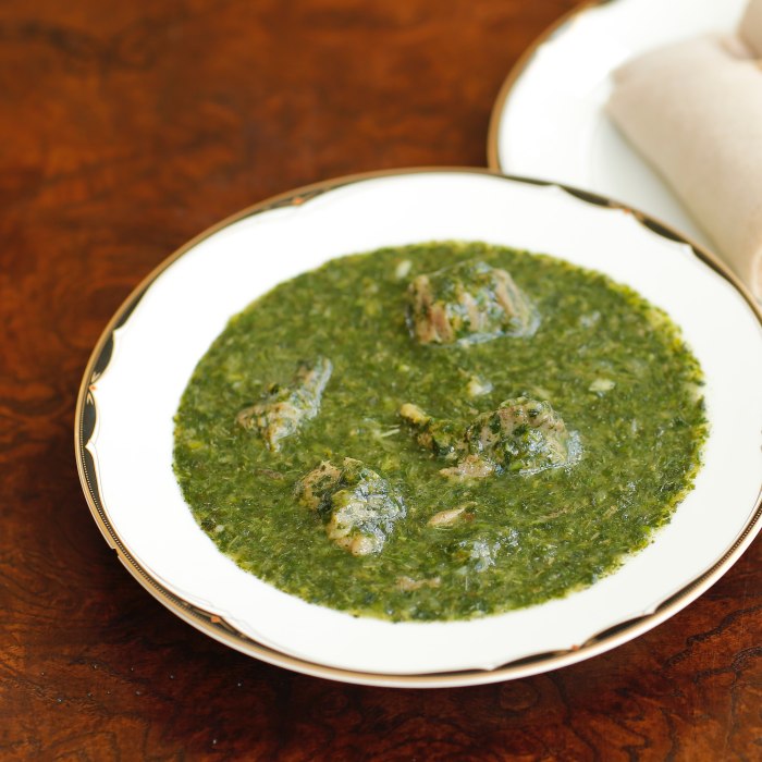 Mulukhiyah — a Egypt dish