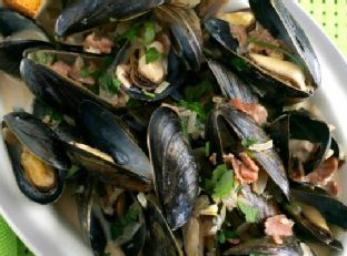 Mussels in Irish Ale — antipasti