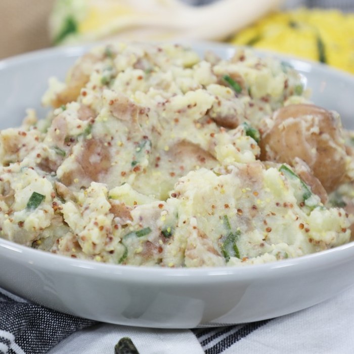 Mustard champ — a Ireland dish