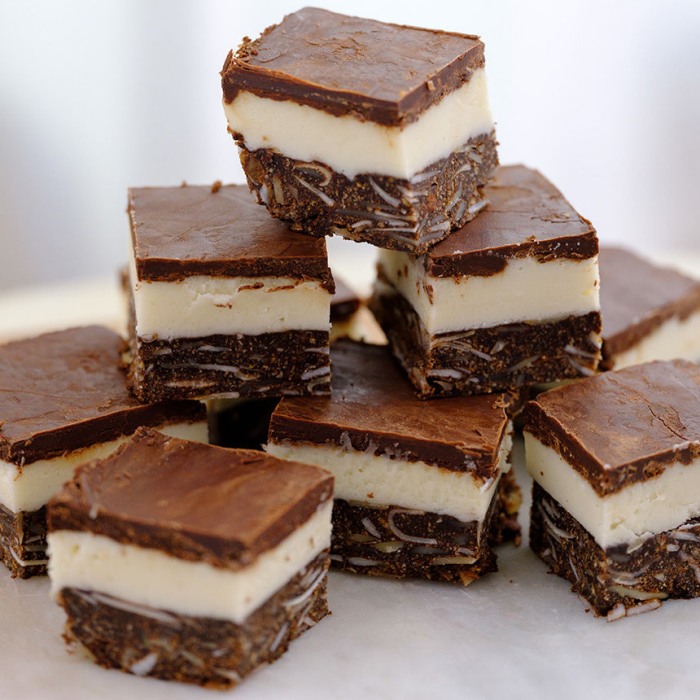 Nanaimo Bars — a Canada dish