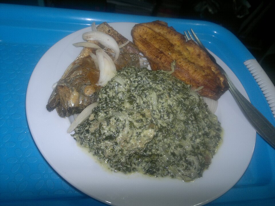 Ndole (Cameroonian Bitter Leaf and Peanut Soup) — world recipes