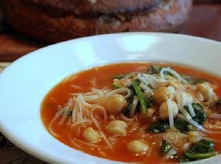 North African Chickpea Soup — antipasti