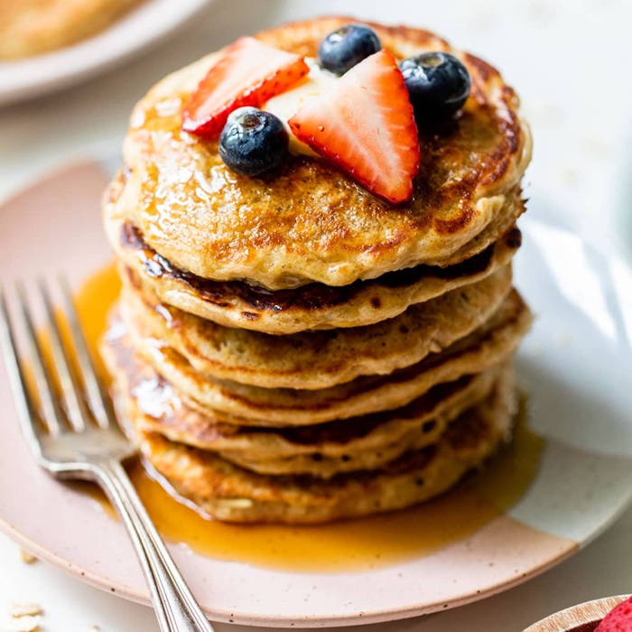 Oatmeal pancakes — a Venezuela dish