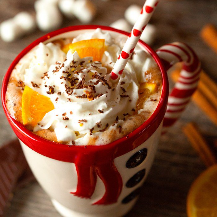 Orange Scented Hot Chocolate — drinks