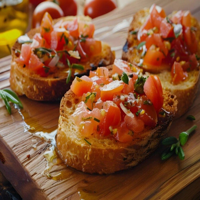 Pa Amb Tomaquet (Bread with Tomato) — vegetarian
