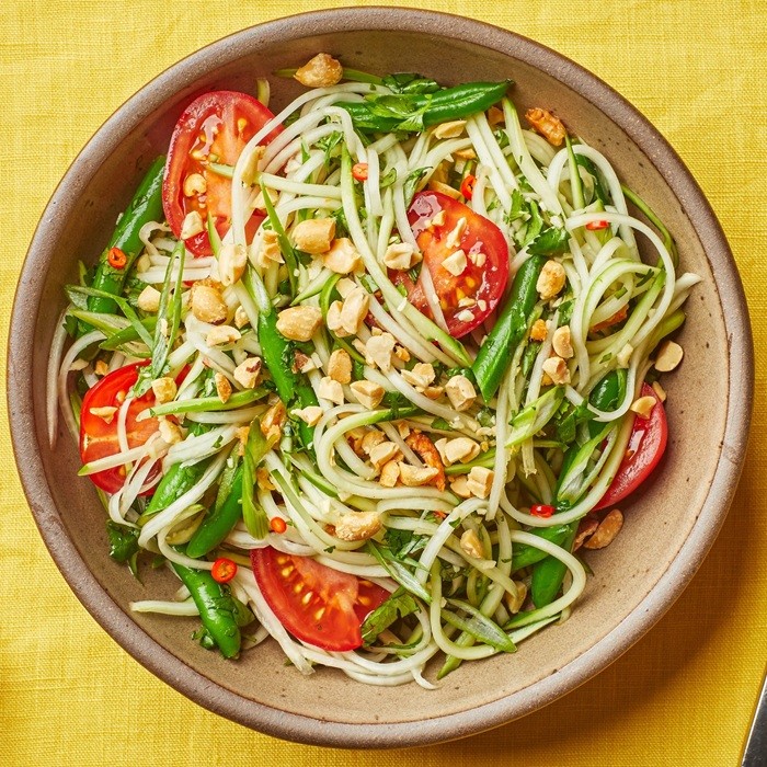 Papaya salad — vegetarian