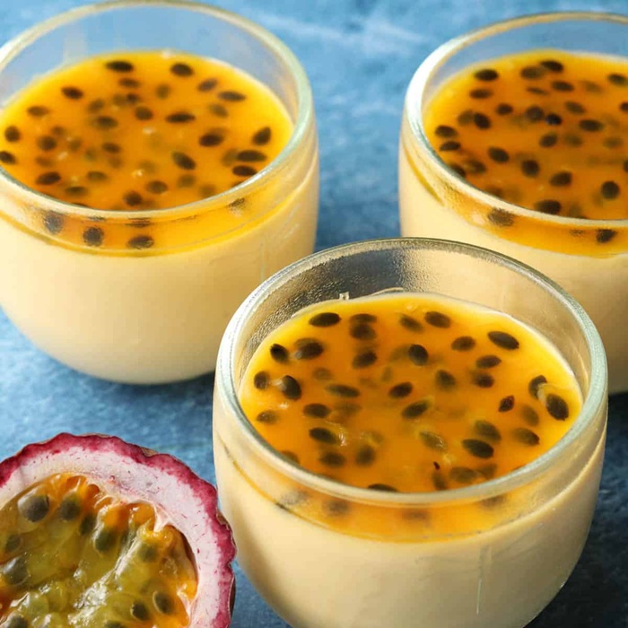 Passion fruit mousse — a Venezuela dish