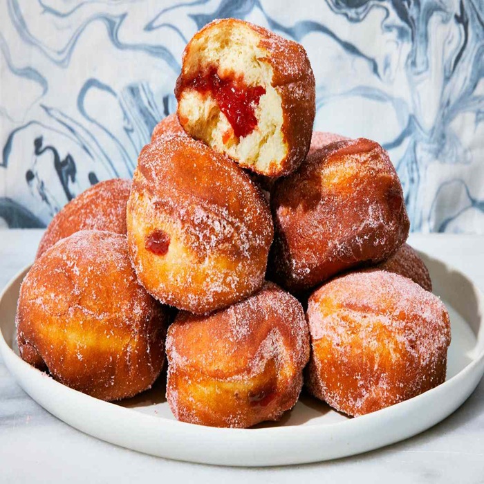Polish doughnuts (Pączki) — a Poland dish