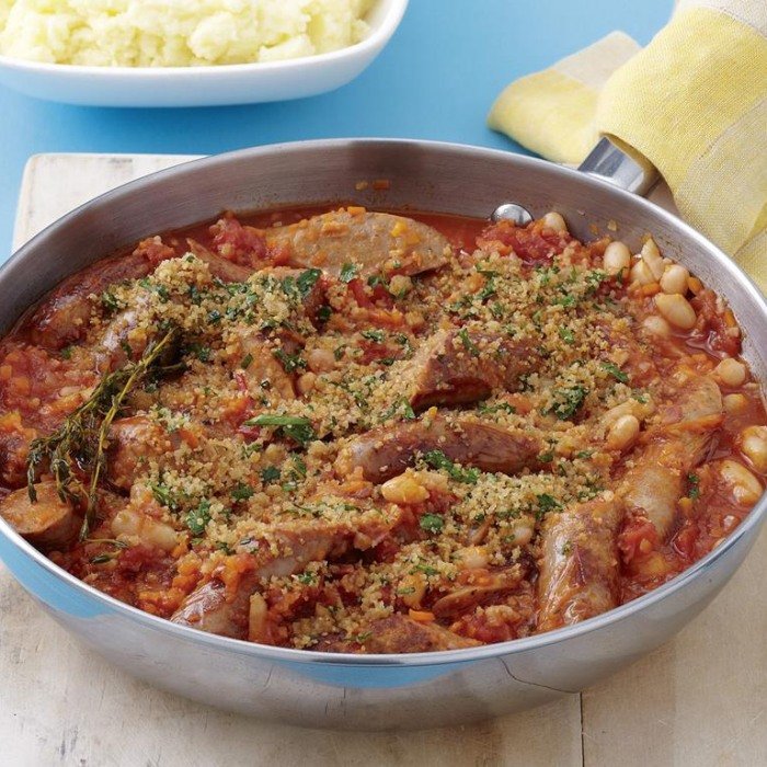 Pork Cassoulet — a France dish