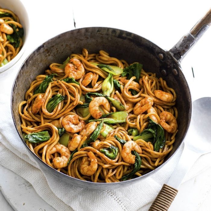 Prawn stir-fry — a Thailand dish