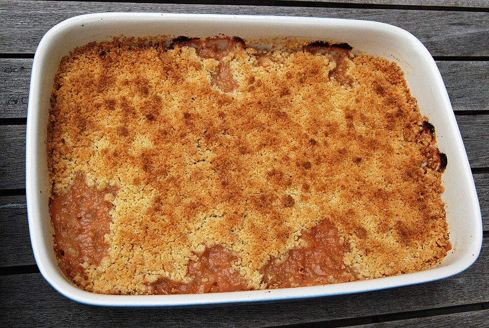 Rhubarb Crumble I — world recipes