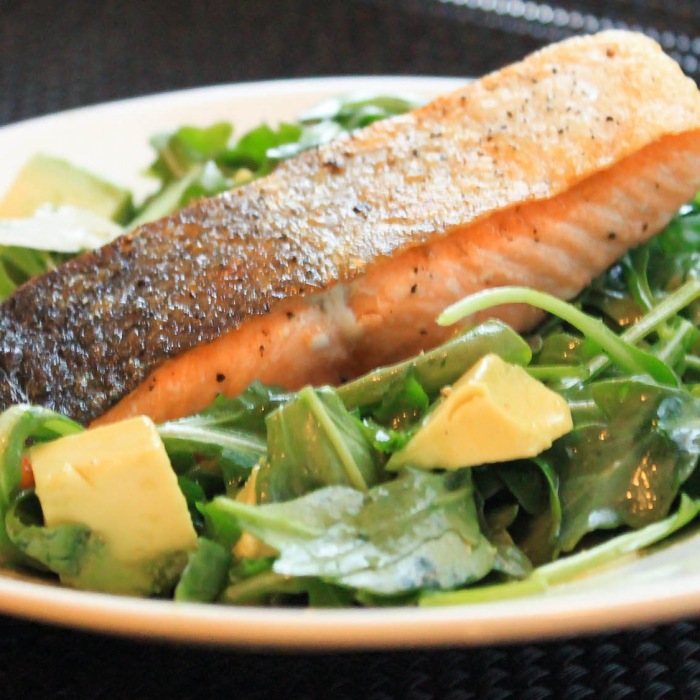 Salmon Avocado Salad — a United Kingdom dish