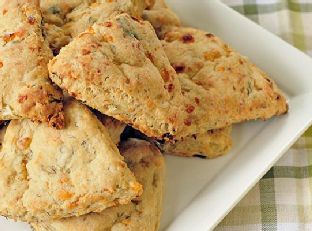 Savory Cheese Dill Scones — morning meal