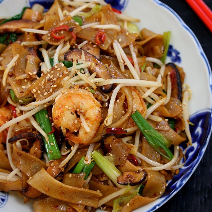 Shrimp Chow Fun — a China dish