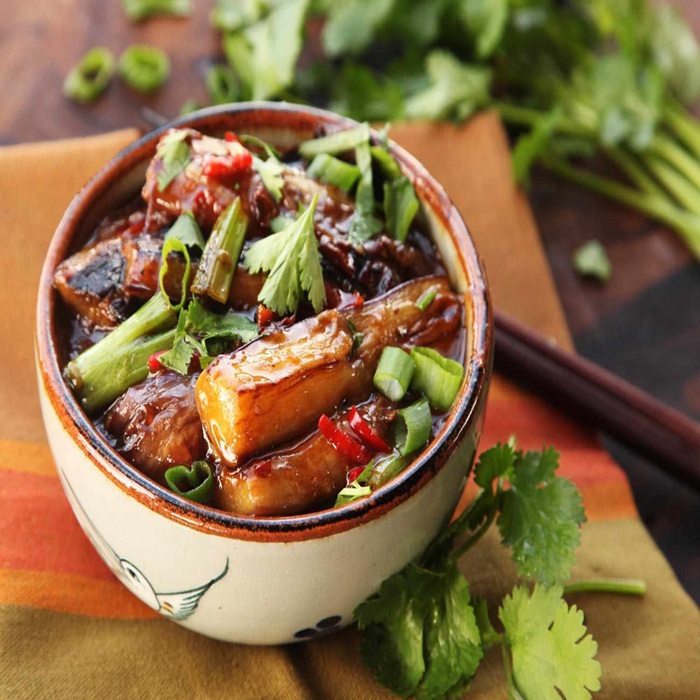 Sichuan Eggplant — a China dish