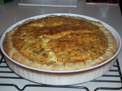 Simple Tarragon Quiche — world recipes