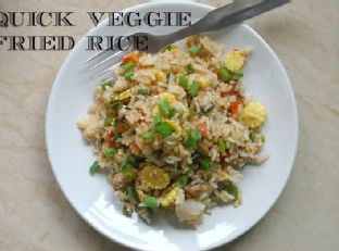 Skinny Veggie Fried Rice — a China dish