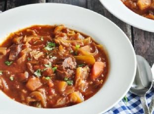 Slow Cooker Shanghai-Style Beef Borscht — lunch