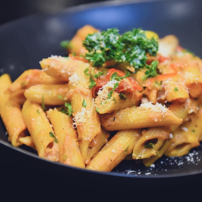 Spicy Arrabiata Penne — a Italy dish