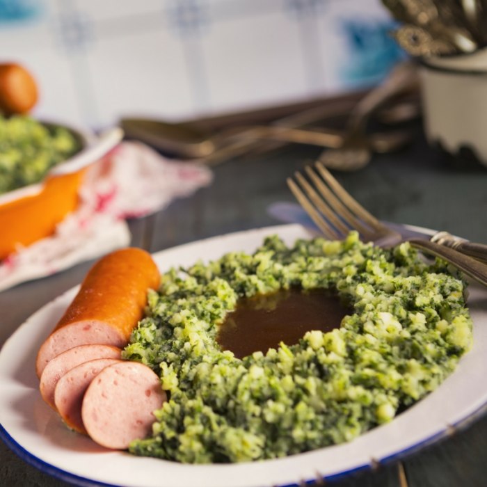 Stamppot — a Netherlands dish