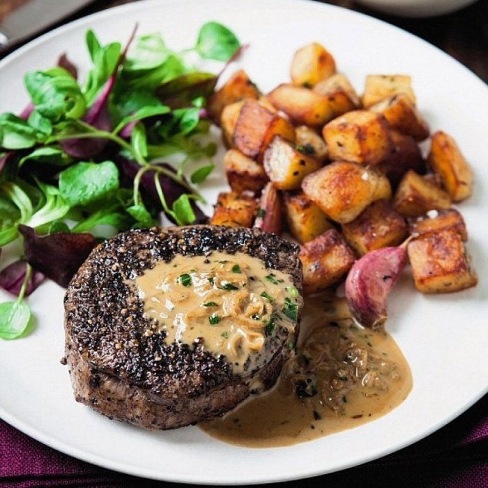 Steak Diane — a France dish