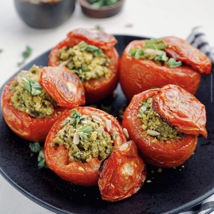 Stuffed Lamb Tomatoes — a Greece dish