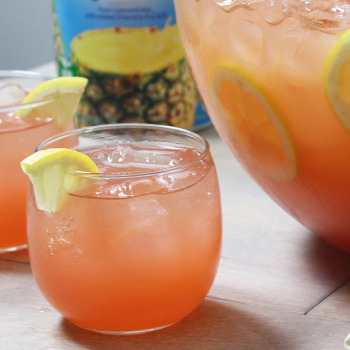 Sunny Holiday Punch — drinks