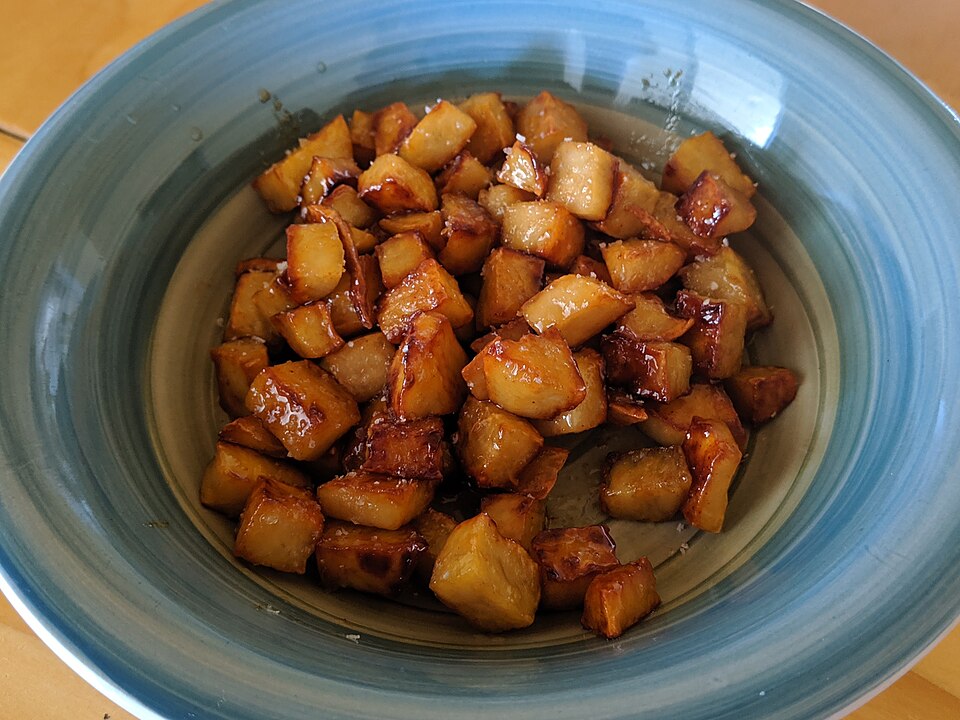 Sweet Potatoes Sautéed with Honey — world recipes