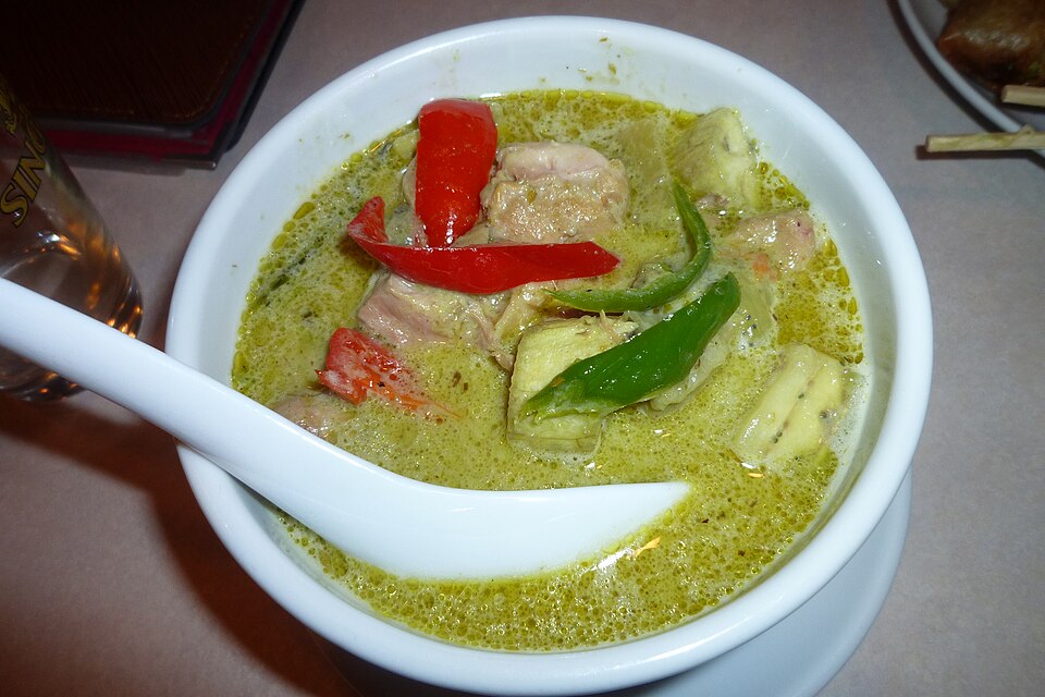 Thai Green Curry with Chicken — world recipes