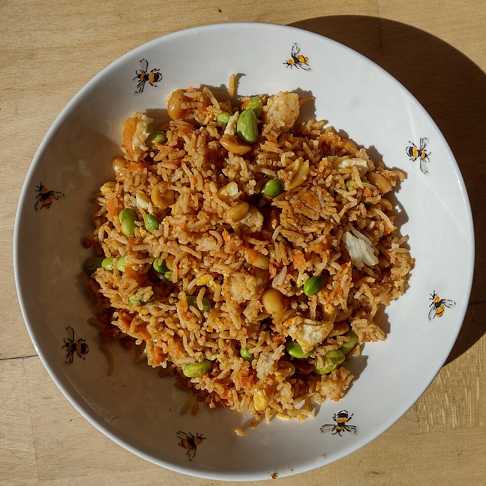 Thai Peanut Fried Rice — world recipes