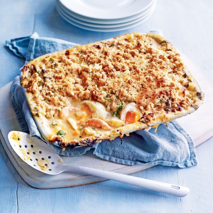 Three Fish Pie — a United Kingdom dish
