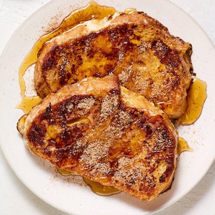 Torrijas with sherry — a Spain dish