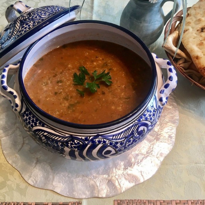 Tunisian Lamb Soup — a Tunisia dish