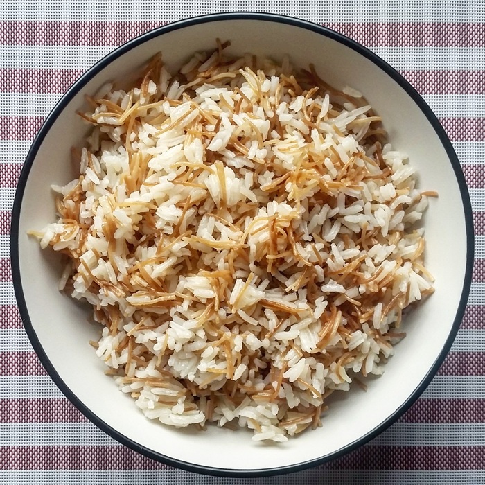 Turkish rice (vermicelli rice) — a Turkey dish
