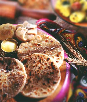 Vedhmi (Sweet Stuffed Flatbread) — world recipes