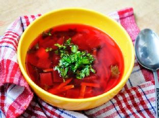 Vegan Beet Borscht — antipasti