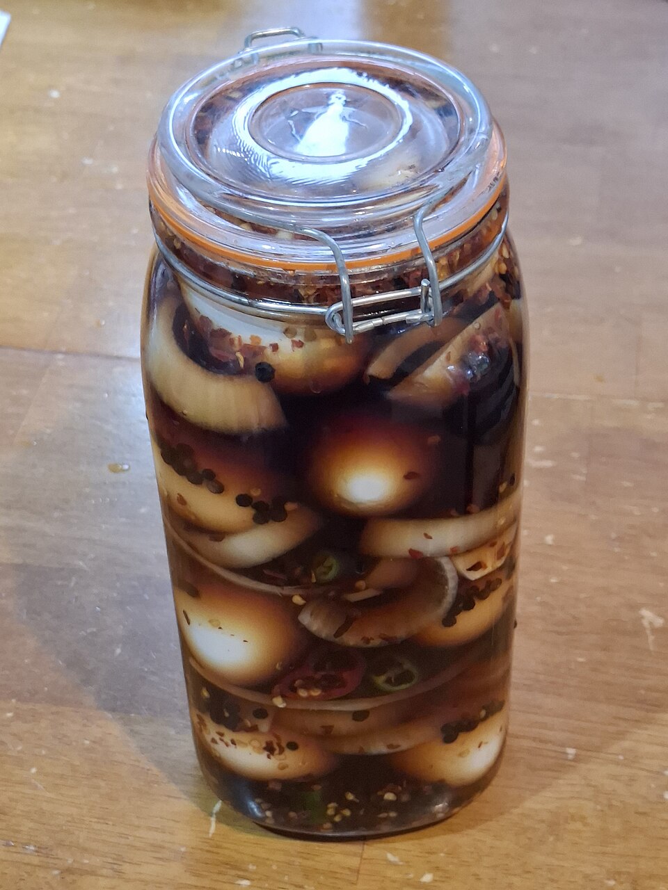 Vinegar-Pickled Eggs and Onions — world recipes
