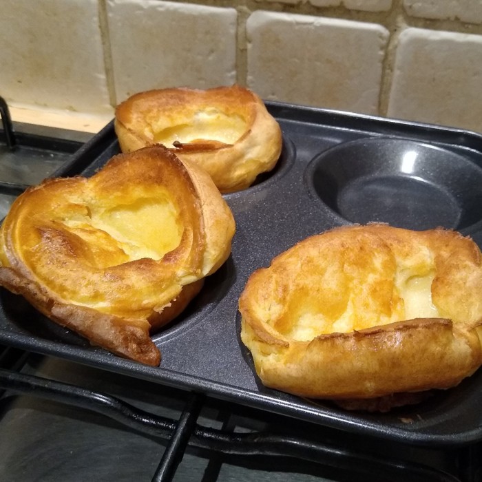 Yorkshire Puddings — a United Kingdom dish