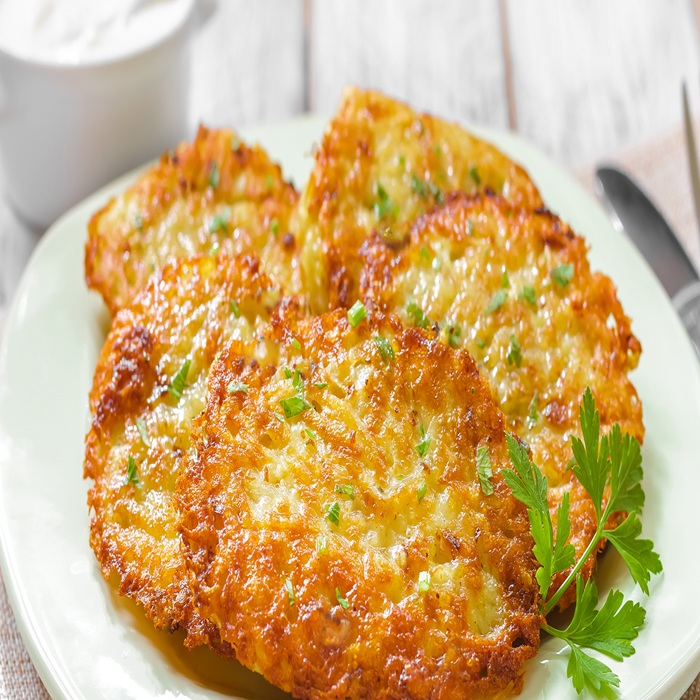 Zemiakové Placky — a Slovakia dish